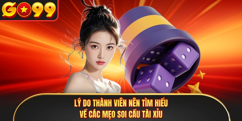 Lý do thành viên nên tìm hiểu về các mẹo soi cầu tài xỉu